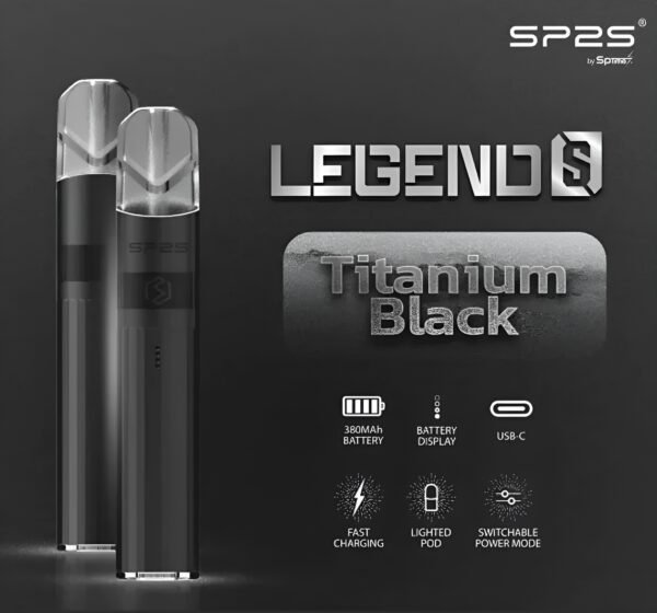 SP2S主機 鈦色霧化桿推薦 傳奇系列 通用悅刻Relx一代煙彈