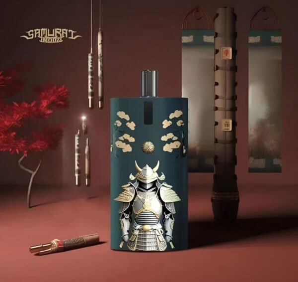 將軍鎧甲-青.jpg 【小煙套組】SAMURAI ARMOUR小煙煙桿 將軍鎧甲 注油式主機