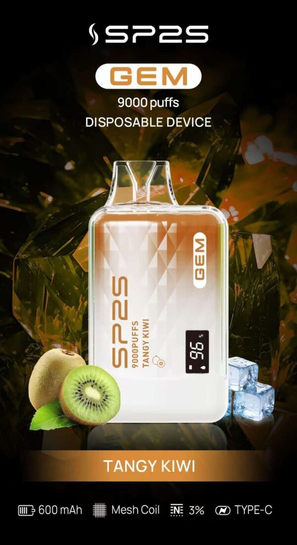 SP2S GEM 9000 PUFFS 拋棄式電子煙 一次性霧化桿推薦