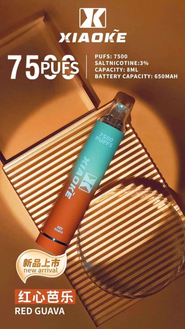 17-1.jpg XIAOKE 7500 PUFFS 梟客棄式抛電子煙 一次性霧化桿推薦·