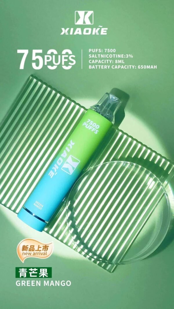 23.jpg XIAOKE 7500 PUFFS 梟客棄式抛電子煙 一次性霧化桿推薦·