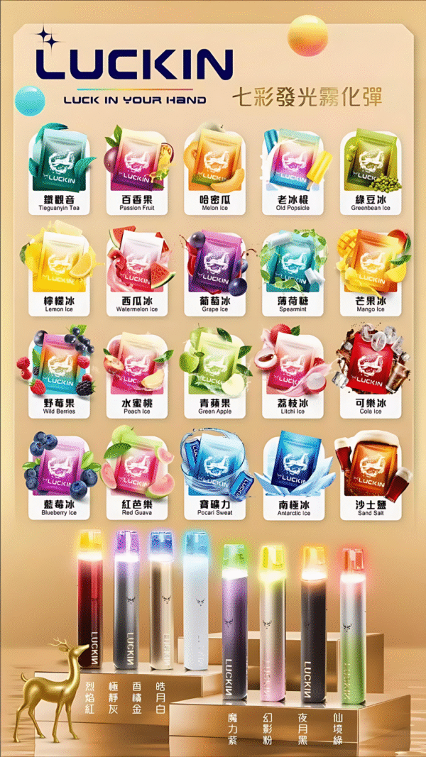 幸運luckin煙彈 幸運煙彈 LUCKIN一代霧化彈推薦 通配悅刻Relx主機一代 3顆裝