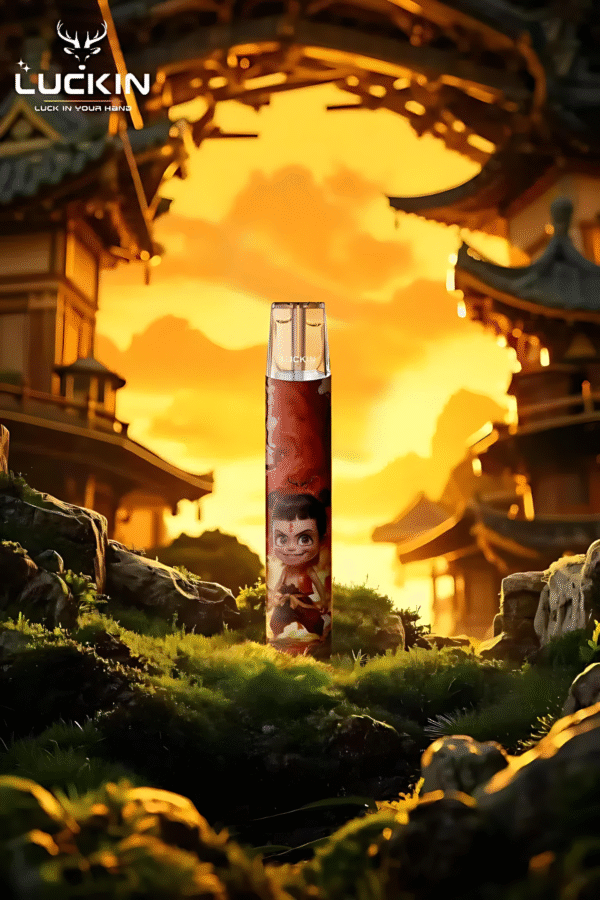 幸運主機哪吒 幸運主機 Luckin特別款煙桿 蠟筆小新 哪吒 史迪仔 Kitt貓 叮噹貓 台灣現貨