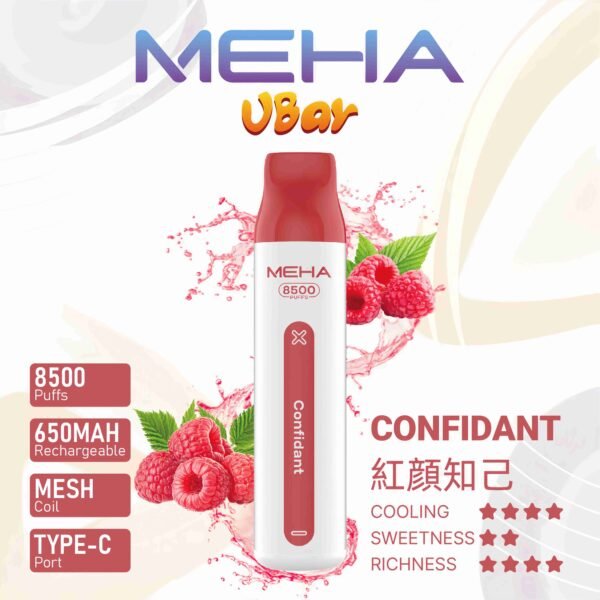 Meha Vbar 8500 Puffs 拋棄式電子煙 台灣一次性電子煙推薦 現貨