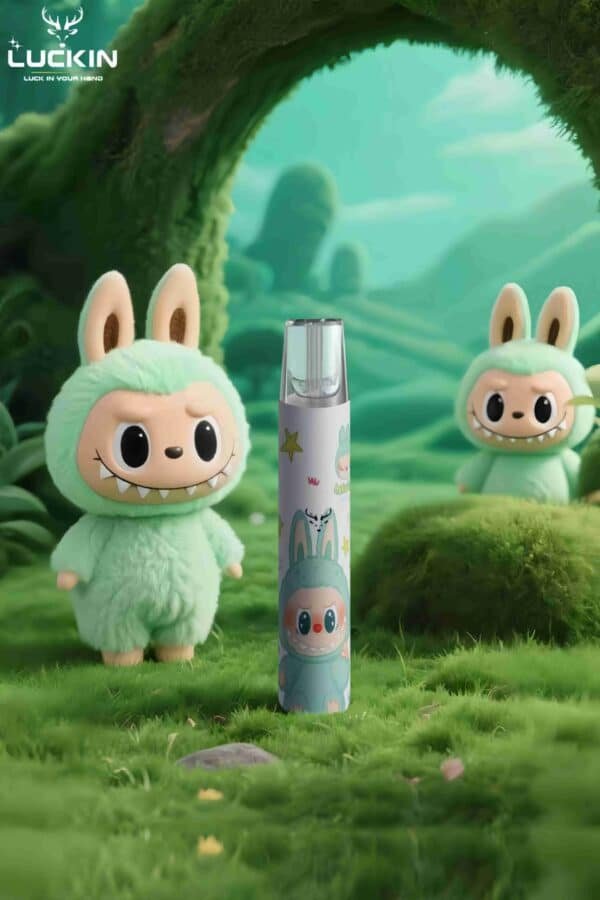 幸運主機labubu-scaled 幸運主機 Luckin霧化桿 Labubu拉佈佈聯名 電子烟主機 台灣現貨